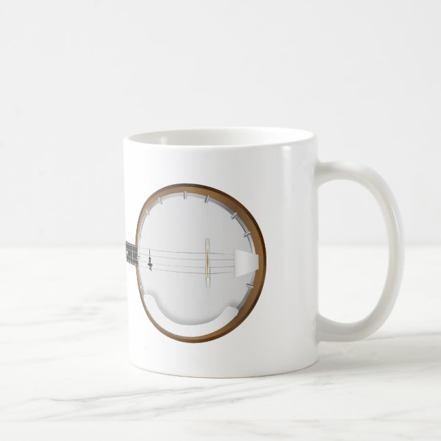 Caneca de café do banjo (Direita)