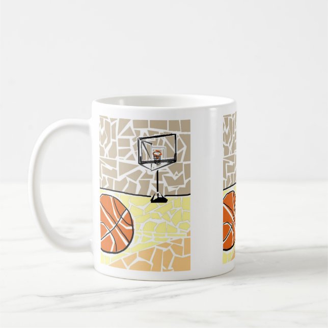 Caneca de café do basquetebol (Esquerda)