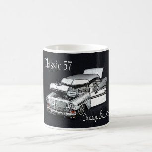 Caneca de café do Bel Air de Chevy do clássico 57