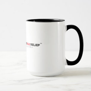 Caneca de café do benefício fiscal do disconto