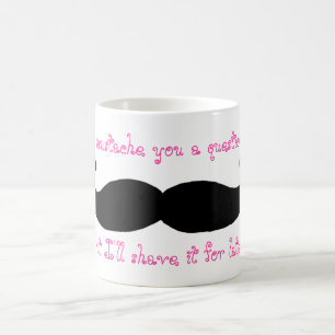 Caneca de café do bigode