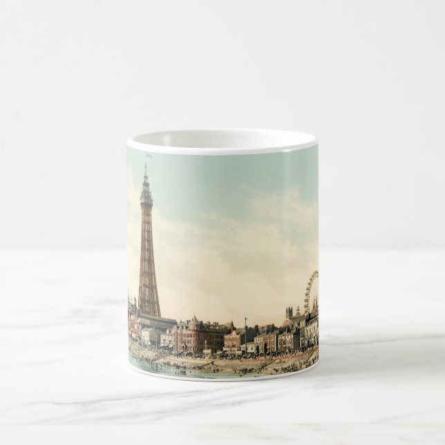 Caneca De Café Do cais central, Blackpool, Inglaterra (Centro)
