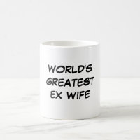 Do "caneca da grande esposa ex mundo"