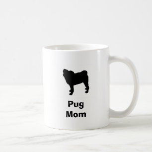 Caneca De Café Do "caneca da mamã Pug"