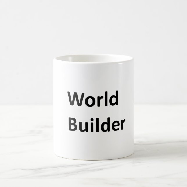 Caneca De Café Do "caneca do construtor mundo" para um escritor (Centro)