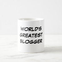 Do "caneca do grande Blogger mundo"