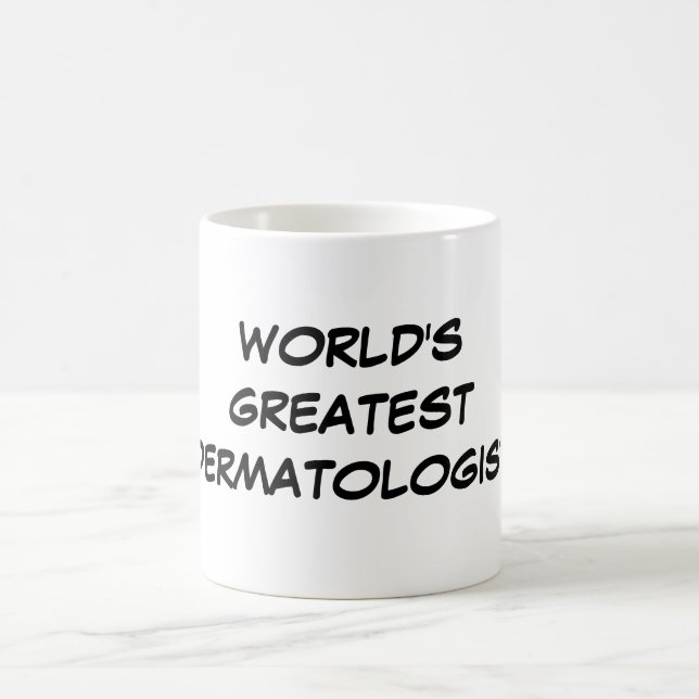 Caneca De Café Do "caneca do grande dermatologista mundo" (Centro)