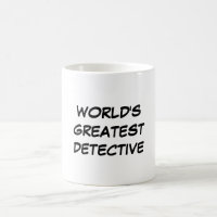 Do "caneca do grande detetive mundo"
