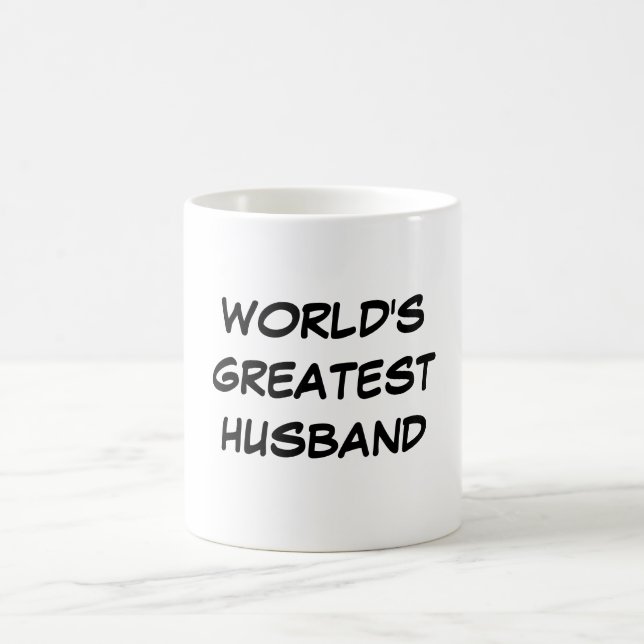 Caneca De Café Do "caneca do grande marido mundo" (Centro)