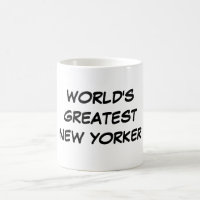 Do "caneca do grande Nova-iorquino mundo"