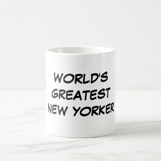 Caneca De Café Do "caneca do grande Nova-iorquino mundo"