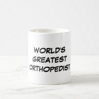 Do "caneca do grande Orthopedist mundo"