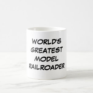 Caneca De Café Do "caneca do grande Railroader modelo mundo"