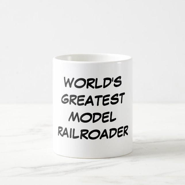 Caneca De Café Do "caneca do grande Railroader modelo mundo" (Centro)