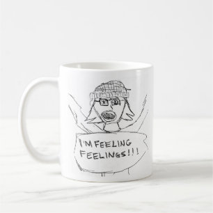 Caneca De Café Do "caneca dos sentimentos sentimento"