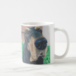 caneca de café do cão