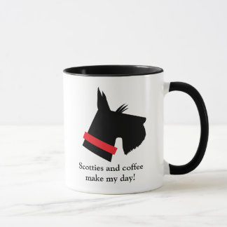 Caneca de café do cão do Scottie