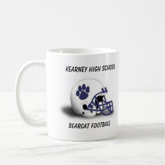 Caneca de café do capacete de futebol do Bearcat