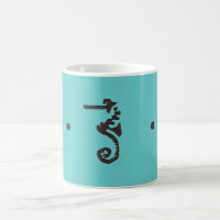 Caneca de café   do cavalo marinho de Denslow