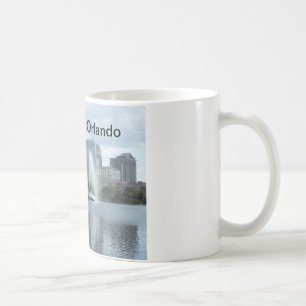 Caneca de café do centro FL da foto de Eola do