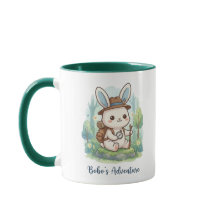 Caneca de Café do Coelho de Aventura do Bobo - Kaw