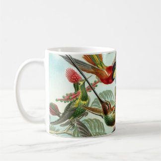 Caneca de café do colibri