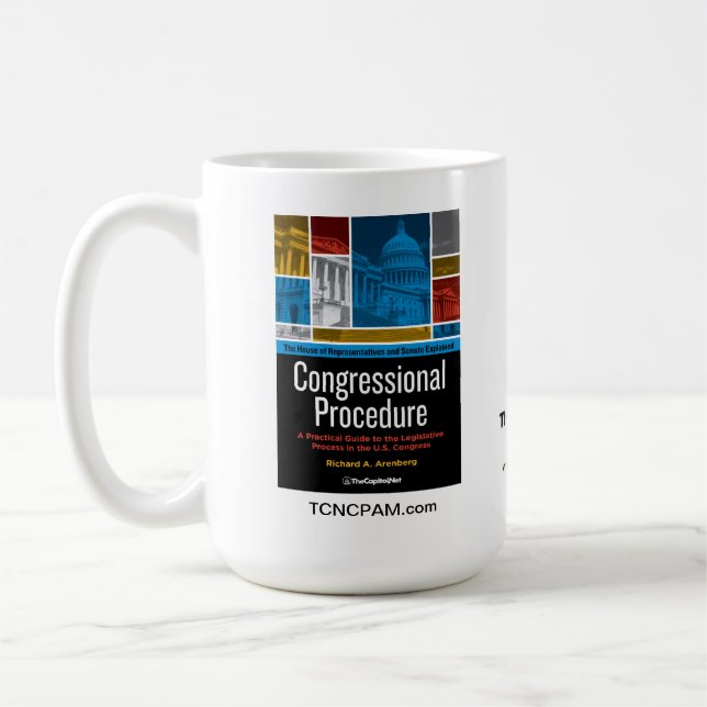 Caneca de café do congresso do procedimento (Esquerda)