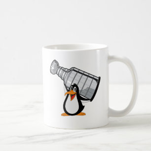 Caneca de café do copo do pinguim