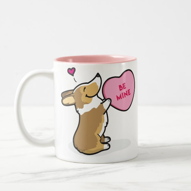 Caneca de café do Corgi-Sable do 2015-Pembroke dos (Esquerda)