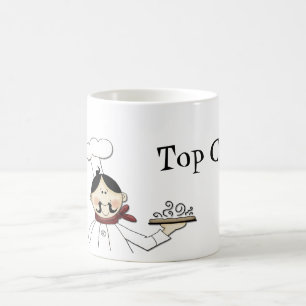 Caneca de café do cozinheiro chefe