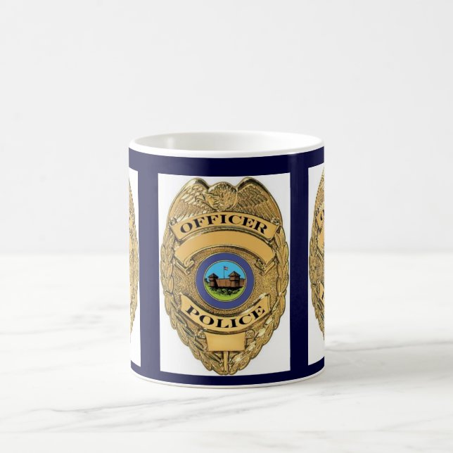 CANECA DE CAFÉ DO CRACHÁ DA POLÍCIA (Centro)
