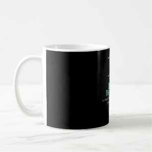 Caneca de Café do Dept. de TI Fantasma na Máquina