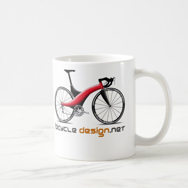 Caneca de café do design da bicicleta (Direita)