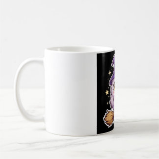 Caneca de Café do Dia das Bruxas com Coruja Fofa n