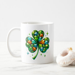 Caneca de café do Dia de São Patrício