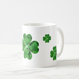 Caneca de café do dia de St Patrick verde do