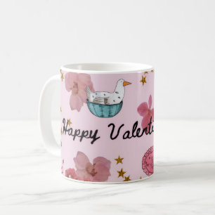 Caneca de Café do Dia dos Namorados Cheia de Amor