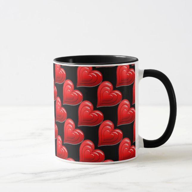 Caneca de Café do Dia dos Namorados com Estampa de (Direita)
