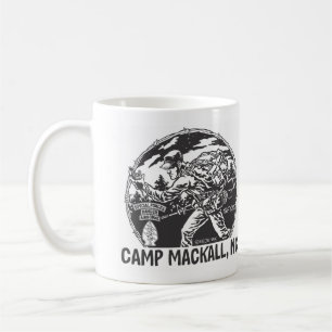 Caneca De Café Do "dossel triplo de Mackall acampamento" -