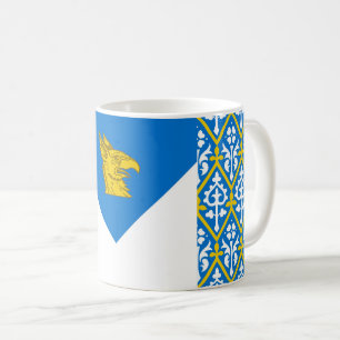 Caneca de Café do Emblema da População da Baronial