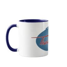 Caneca de café do emblema de Thunderchief