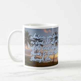 Caneca De Café Do Everything in Jesus' Name Mug