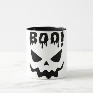 Caneca de Café do Fantasma do Boo no Halloween
