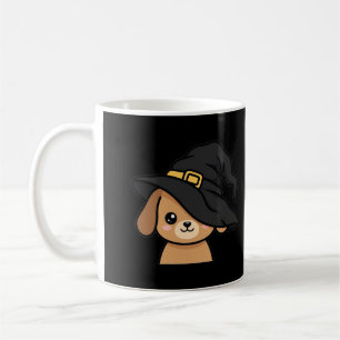 Caneca de Café do Filhote de Bruxa de Halloween