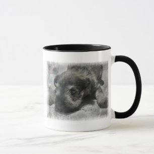 Caneca de café do filhote de cachorro do Schnauze
