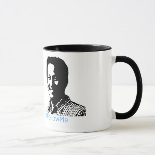 caneca de café do #FollowMe do #Leader