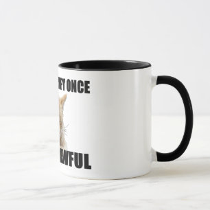 Caneca de café do gato do zen