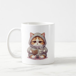 Caneca de Café do Gato Mal-Humorado Não Hoje Prese