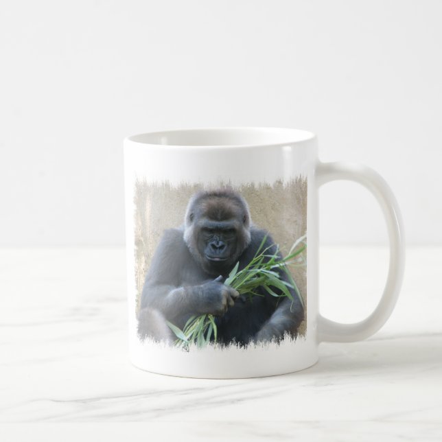 Caneca de café do gorila do Silverback (Direita)