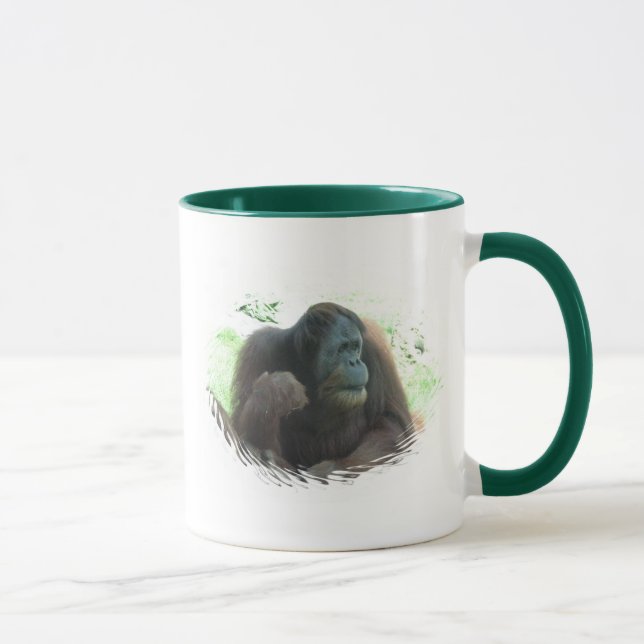 Caneca de café do grande macaco (Direita)